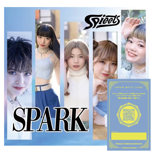 Spieets 1st Single CD "SPARK" CD+MUSICカード